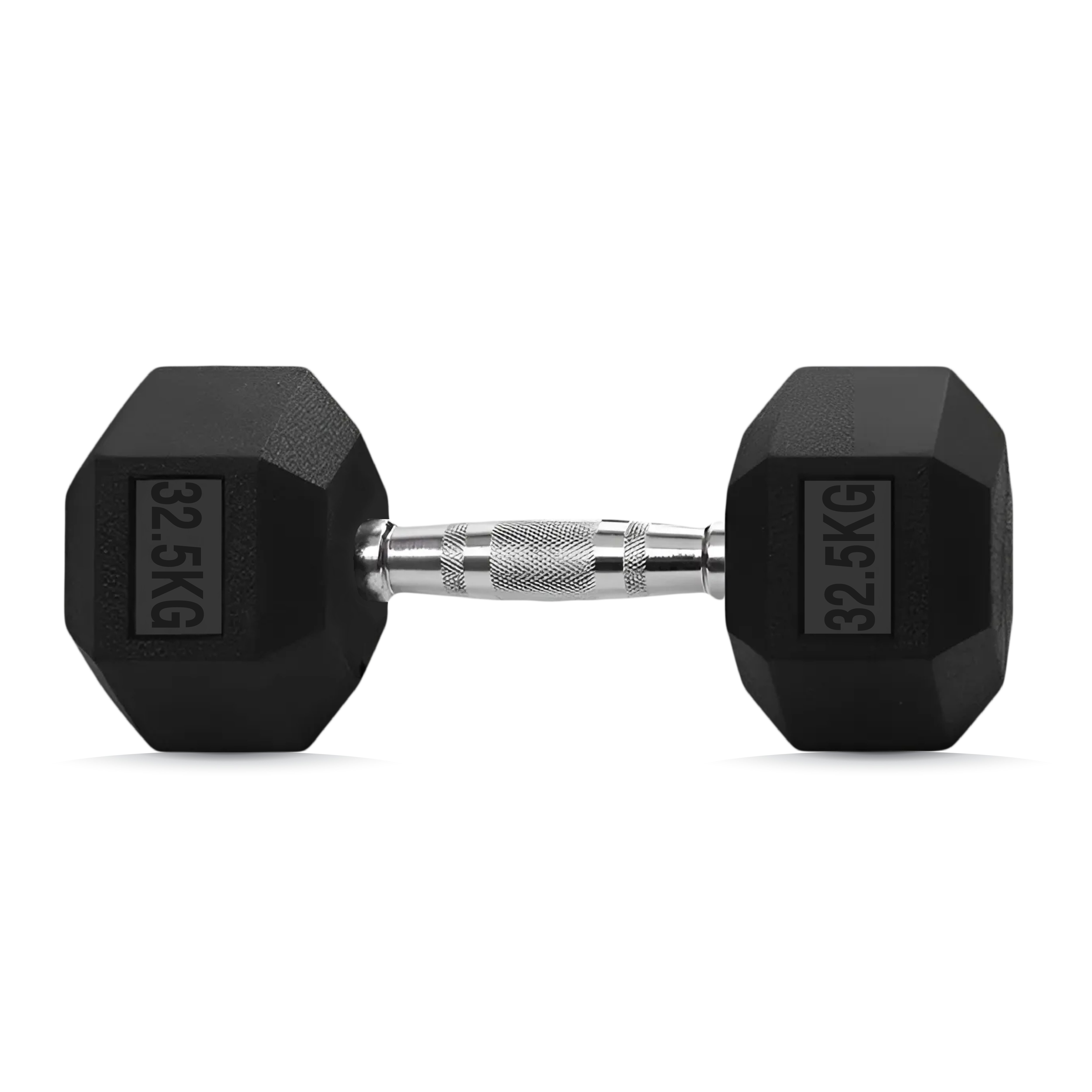 ดัมเบลยางเหลี่ยม HOMEFITTOOLS 32.5 KG 1 คู่_0
